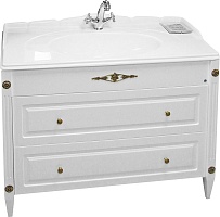 Belux Тумба под раковину  Империя Н105-02 белая